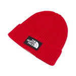 The North Face Unisex Logo Box Cuffed Beanie NF0A3FJX-682 Red