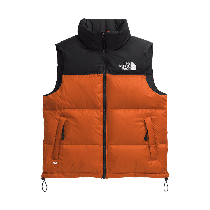 The North Face Mens 1996 Retro Nuptse Vest NF0A3JQQ-5PO Earthen Copper/TNF Black
