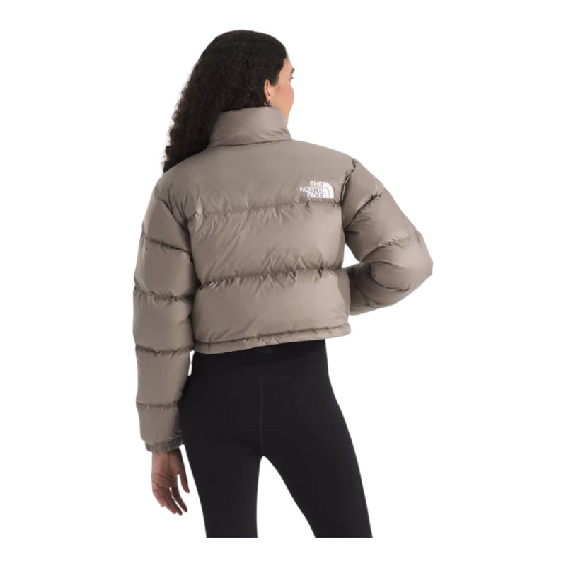 The North Face Womens Nuptse Short Jacket NF0A5GGE-BOW Mocha Brown