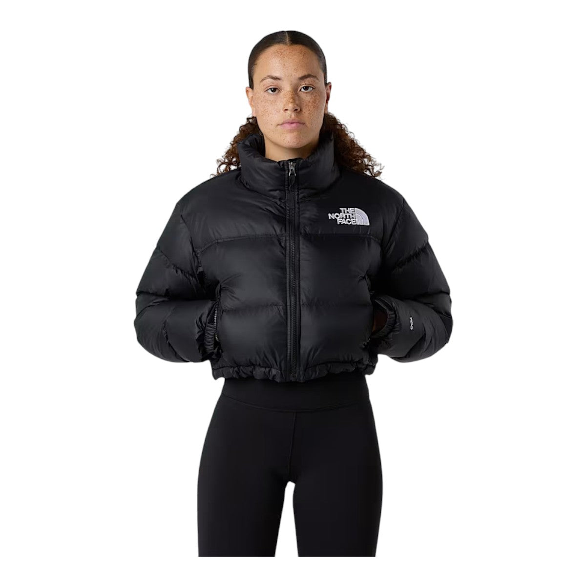 The North Face Womens Nuptse Short Jacket NF0A5GGE-GOG TNF Black