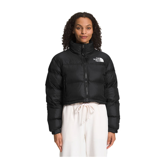 The North Face Womens Nuptse Short Jacket NF0A5GGE-KX7 Black/Black