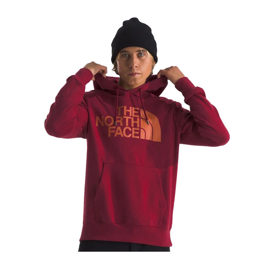 The North Face Mens Half Dome Pullover Hoodie NF0A7UNL-1IX Beetroot