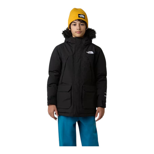 The North Face Boys McMurdo Parka Jacket NF0A8A2Z-JK3 TNF Black