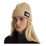 The North Face Unisex Salty Lined Beanie NF0A8CGZ-LK5 Khaki Stone