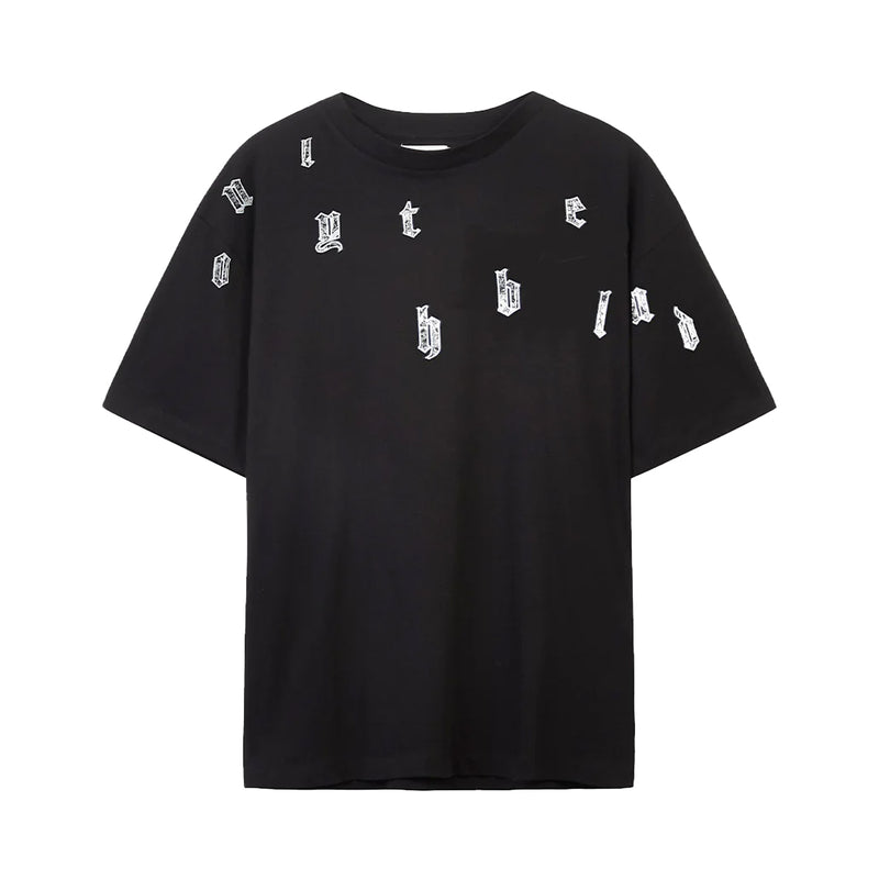 Only The Blind Unisex Tapestry Crew Neck T-Shirt ONLY-OTB-T981-BLACK Black