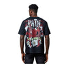 Pain Lab Mens Joker Crew Neck T-Shirt P21JT Black