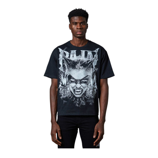 Pain Lab Mens Panther Crew Neck T-Shirt P23PT Black