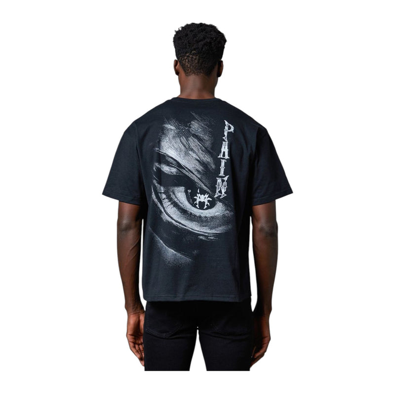 Pain Lab Mens Panther Crew Neck T-Shirt P23PT Black
