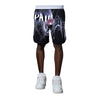 Pain Lab Mens Nefertiti Shorts P39NS Black