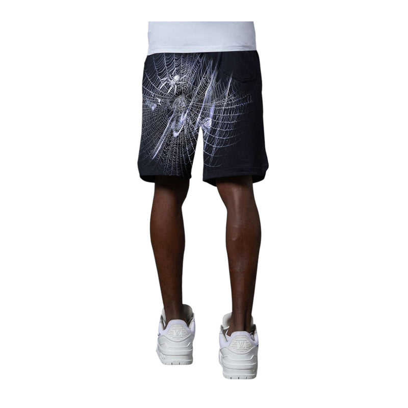 Pain Lab Mens Nefertiti Shorts P39NS Black
