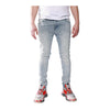 Pali Denim Mens Skinny Fit Jeans PL004 Clean Wash