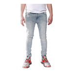 Pali Denim Mens Skinny Fit Jeans PL004 Clean Wash