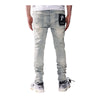 Pali Denim Mens Skinny Fit Jeans PL014 Lify Wash