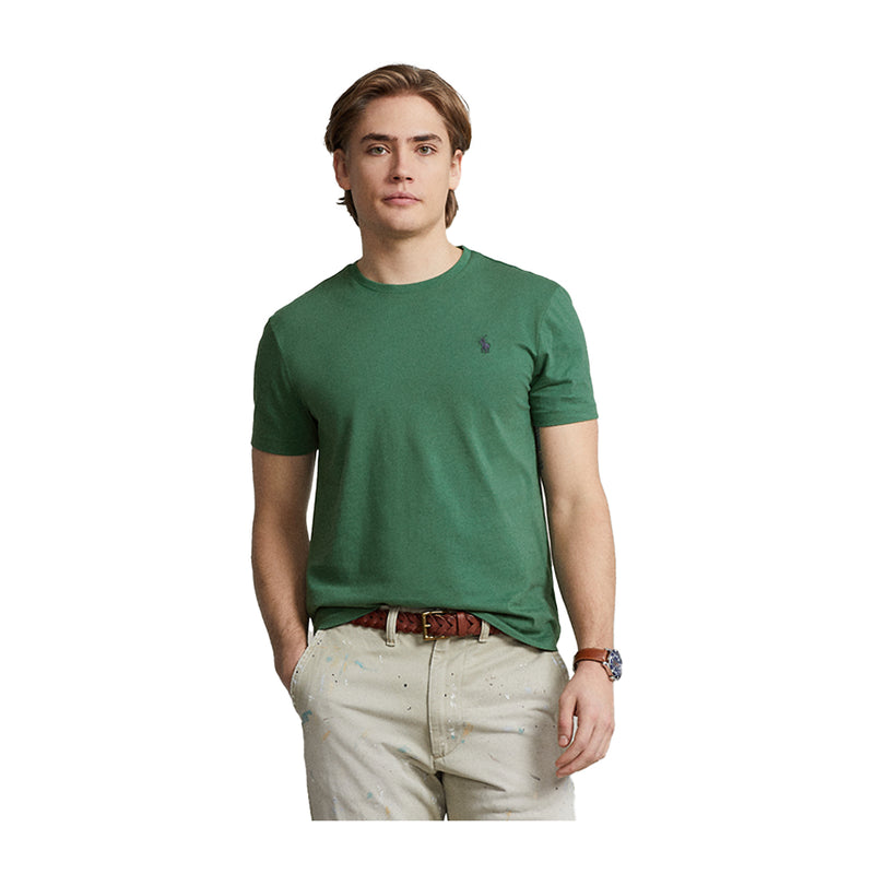 Polo Ralph Lauren Mens Classic Crew Neck T-Shirt 710671426235 Washed Forest