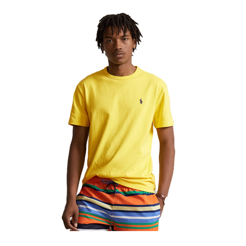 Polo Ralph Lauren Mens Classic Crew Neck T-Shirt 710671426236 Fall Yellow