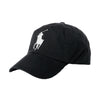 Polo Ralph Lauren Mens Big Pony Chino Sport Cap Strapback Hat 710673584015 RL Black