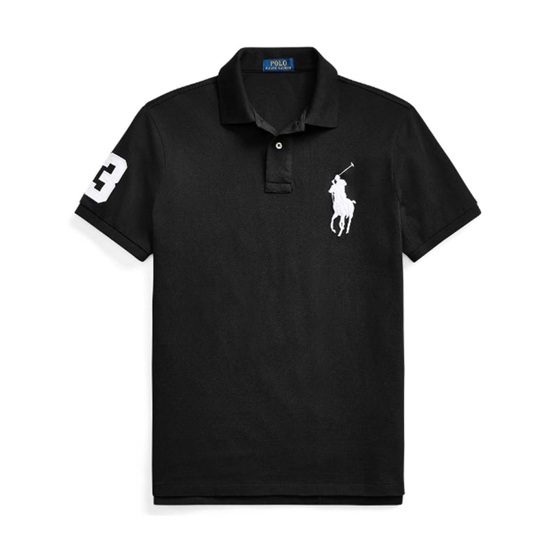 Polo Ralph Lauren Mens Big Pony Polo Shirt 710688969001 Polo Black