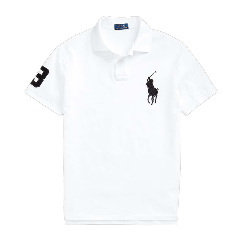Polo Ralph Lauren Mens Big Pony Polo Shirt 710688969003 White