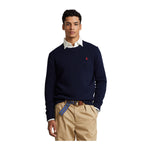 Polo Ralph Lauren Mens Cotton Shaker Knit Crewneck Sweater 710810846001 Blue