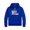 Polo Ralph Lauren Mens Light Weight Athletic Fleece RL Hoodie 710878502002 Blue