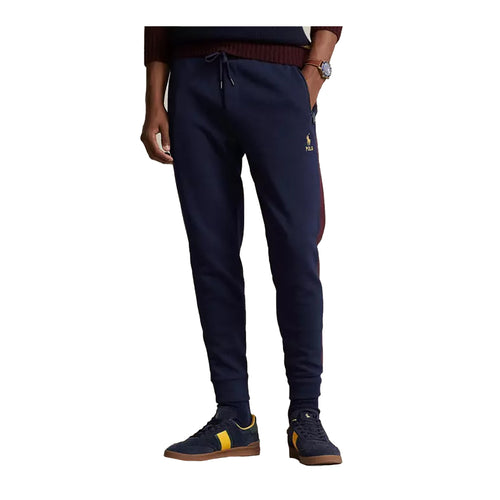 Polo Ralph Lauren Mens Double Knit Joggers 710881503005 Cruise Navy Multi