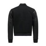 Polo Ralph Lauren Mens Original Label Broken Twill Varsity Jacket 710907546001 Polo Black