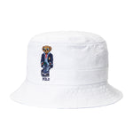 Polo Ralph Lauren Mens Novelty Bear Bucket Hat 710910323001 White