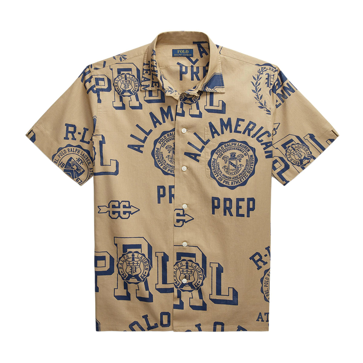 Polo Ralph Lauren Mens Classic Linen Button Front Shirt