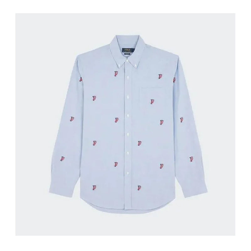 Polo Ralph Lauren Mens P-Wing Oxford Button Front Shirt 710942758001 B– Premium Lounge NY Polo Ralph Lauren Mens P-Wing Oxford Button Front Shirt 710942758001 B– Premium Lounge NY