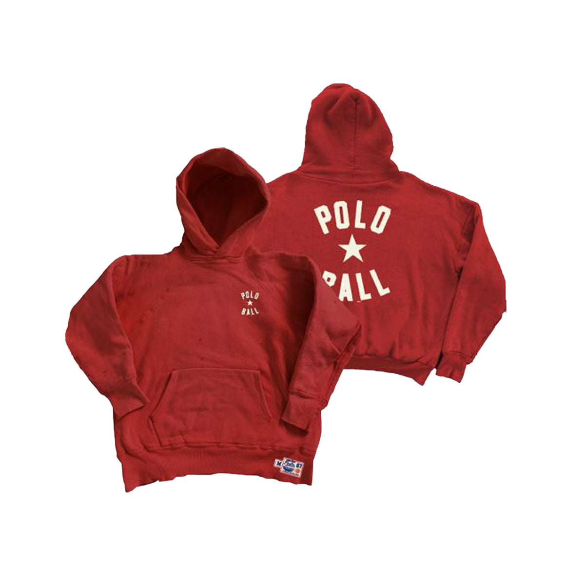 Hoodie Ralph Lauren Red Logo Polo Ralph Lauren Mens Original Label