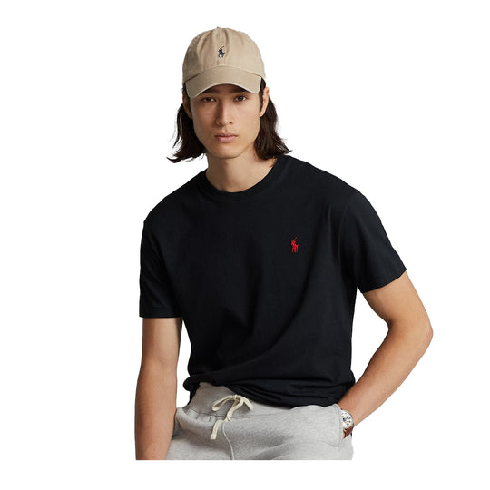 Polo Ralph Lauren Mens Jersey knit Crew Neck T-Shirt 710952069003 Black