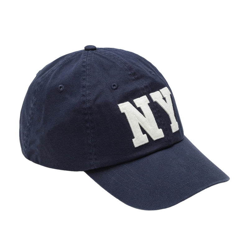 Polo Ralph Lauren Mens NY Twill Baseball Strapback Hat 710972675001 Navy
