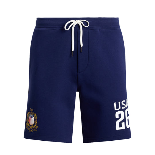Polo Ralph Lauren Mens Double Knit Tech Shorts 710B20857001 Newport Navy