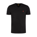 Polo Ralph Lauren Mens Classic Fit V-Neck T-Shirt 711548528001 RL Black