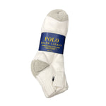 Polo Ralph Lauren Mens Classic Cotton Sport 6 Pack Socks 824002PK White