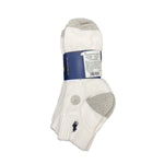 Polo Ralph Lauren Mens Classic Cotton Sport 6 Pack Socks 824002PK White