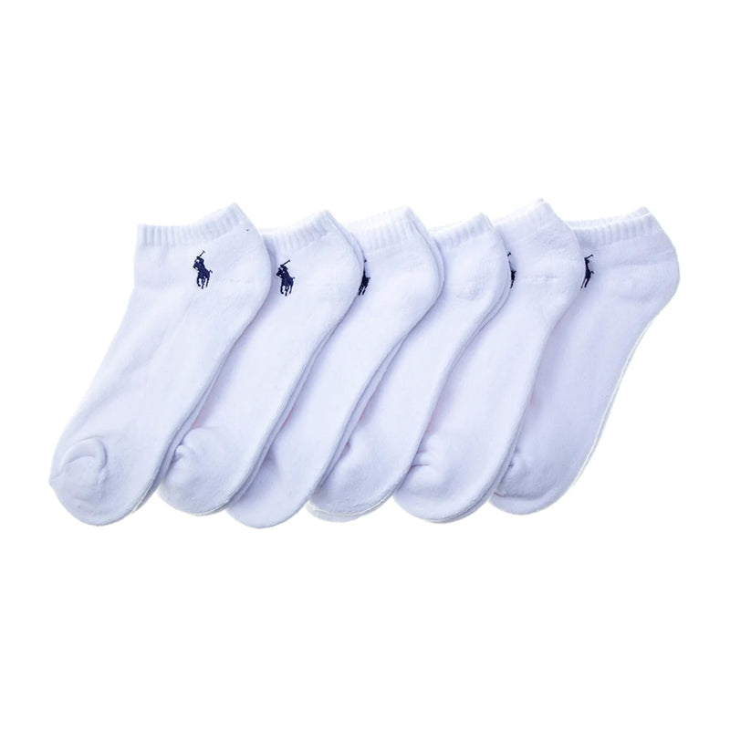 Polo Ralph Lauren Mens Classic Cotton Sport Socks 827001PK2-WHITE