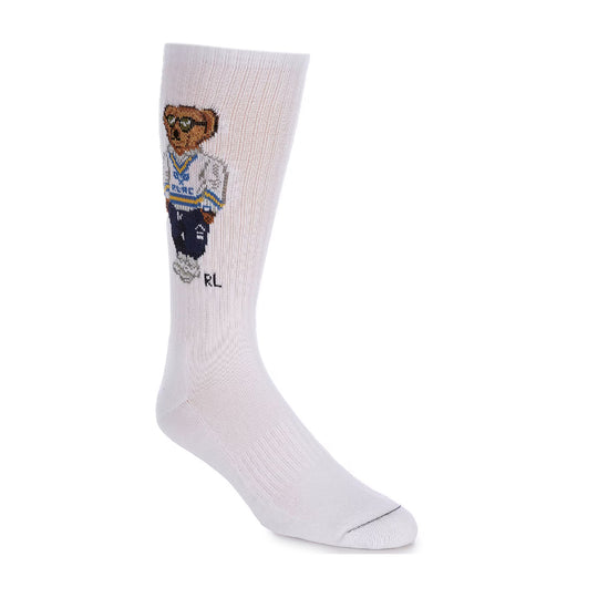 Polo Ralph Lauren Mens Baer Socks 889609 White