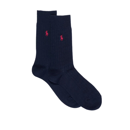 Polo Ralph Lauren Mens Guitar Socks 889625 Navy