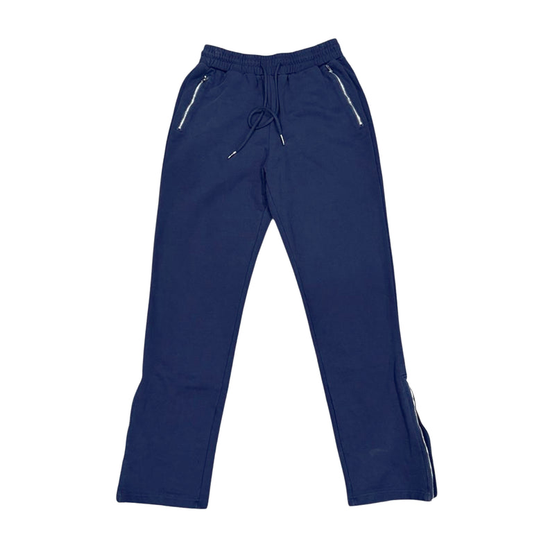 Premium Milano Mens Tech Sweatpants BC7P-104-NVY Navy