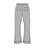 Premium Milano Mens Tonal Rhinestone Sweatpants BPP16-082-GY Gray