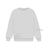 Premium Milano Mens Tonal Crew Neck Sweatshirt BT14-005-GY Gray