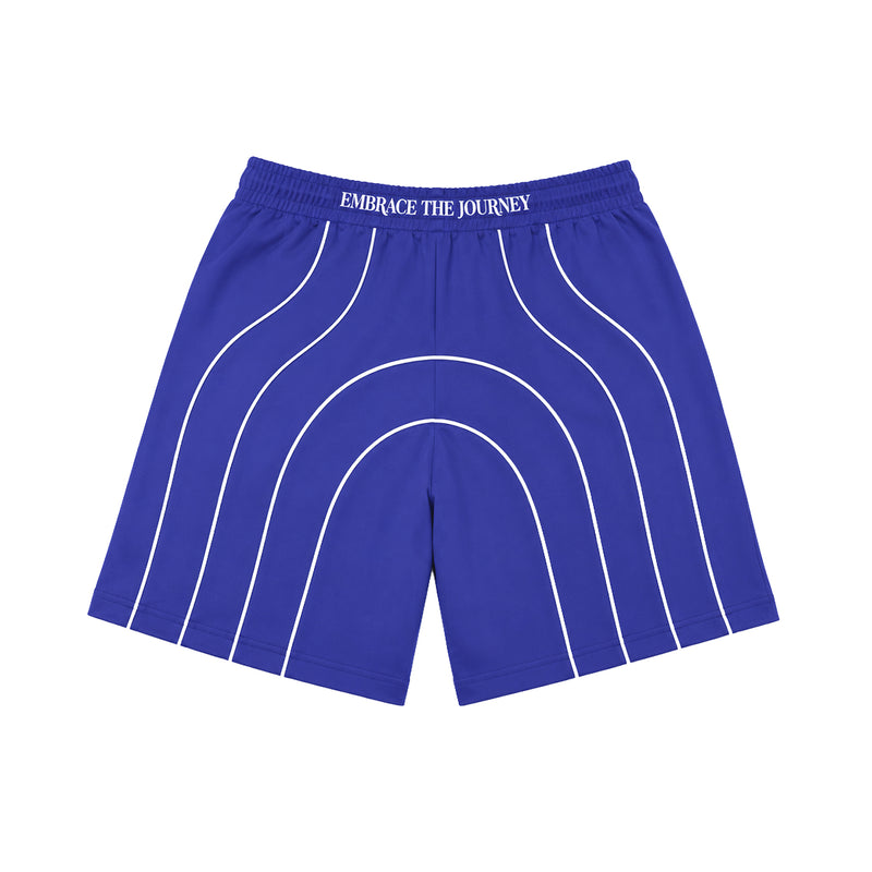 Expedition Mens 3M Reflective Piping Nylon Shorts EXWSS26219 Navy