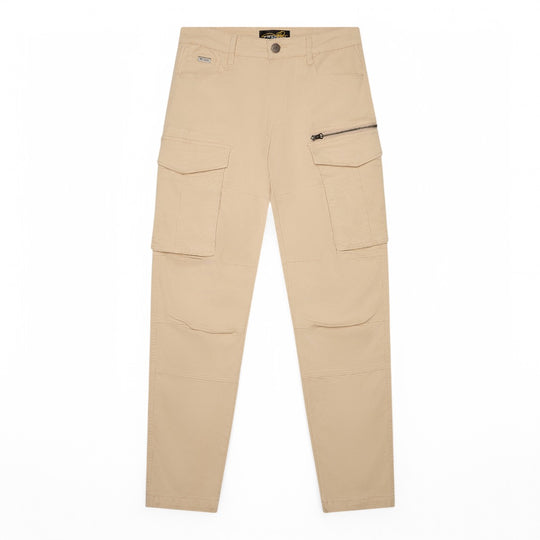Premium Milano Mens Naples Cargo Pants KH0927 Khaki