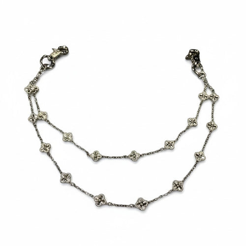 Premium Milano Mens Motif Chain PMC8-OC Silver