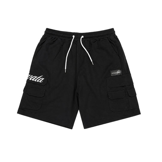 Premium Milano Mens Elevata Nylon Shorts PMNS26972 Black