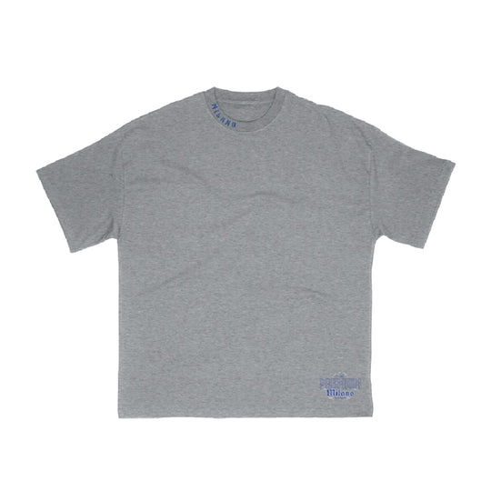 Premium Milano Mens Regal Tee Crew Neck T-Shirt S25331-02 Heather Gray