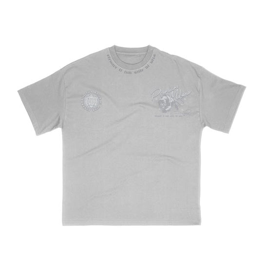 Premium Milano Mens Premium Panthera Crew Neck T-Shirt S25331-05 Gray