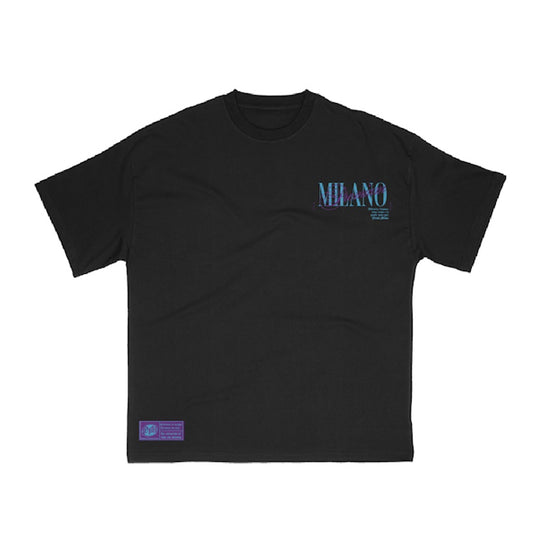 Premium Milano Mens Premium 8-Ball Crew Neck T-Shirt S25331-23 Black