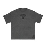 Premium Milano Mens Barbed Heart Crew Neck T-Shirt S25415-01 Shadow